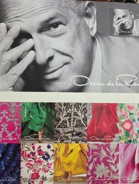 Oscar de la Renta Booklet of 11 Postage StampsPublished by USPS, 2016